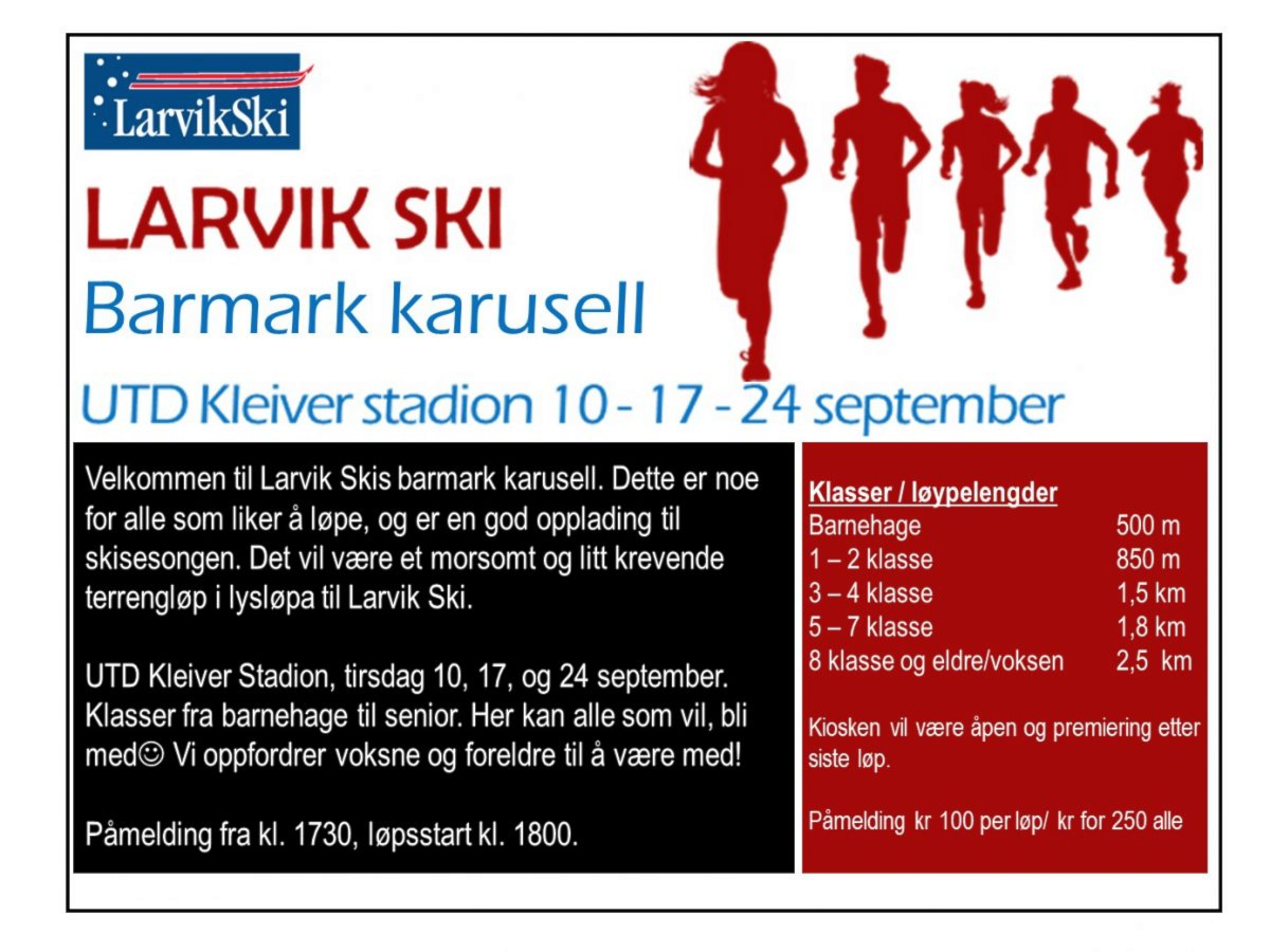 Barmarkskarusell Larvik Ski